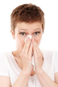 Use essential oils to treat a cold