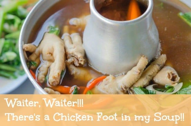  Chicken foot stock is a time honored recipe of our grandmothers to make a rich, flavorful chicken stock.