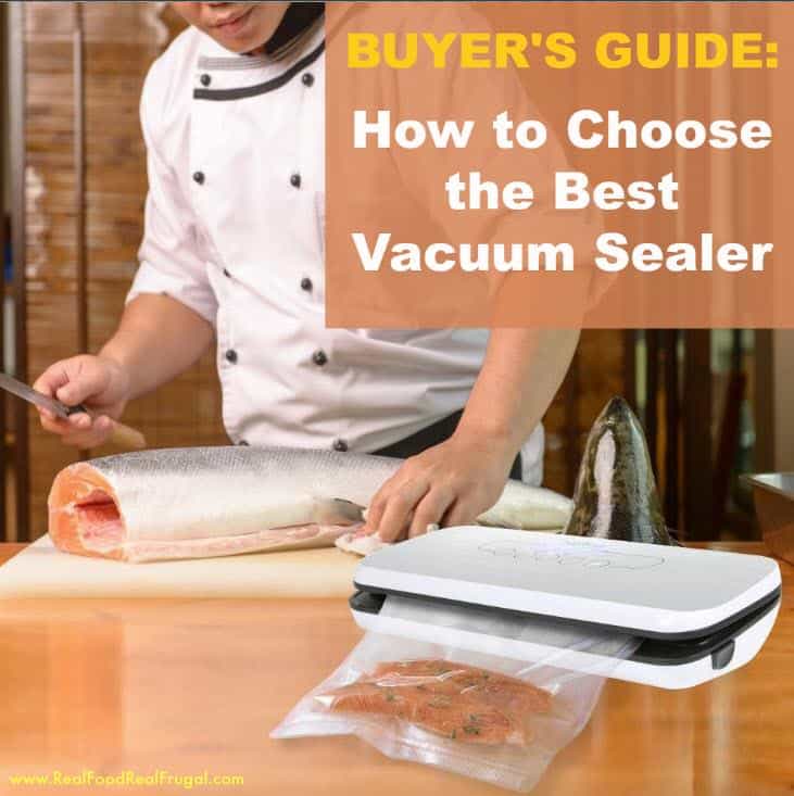 Chef using a Vacuum Sealer in the Kitchen