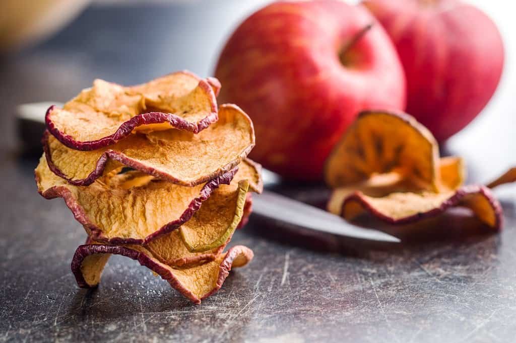 dehydrated apple rings